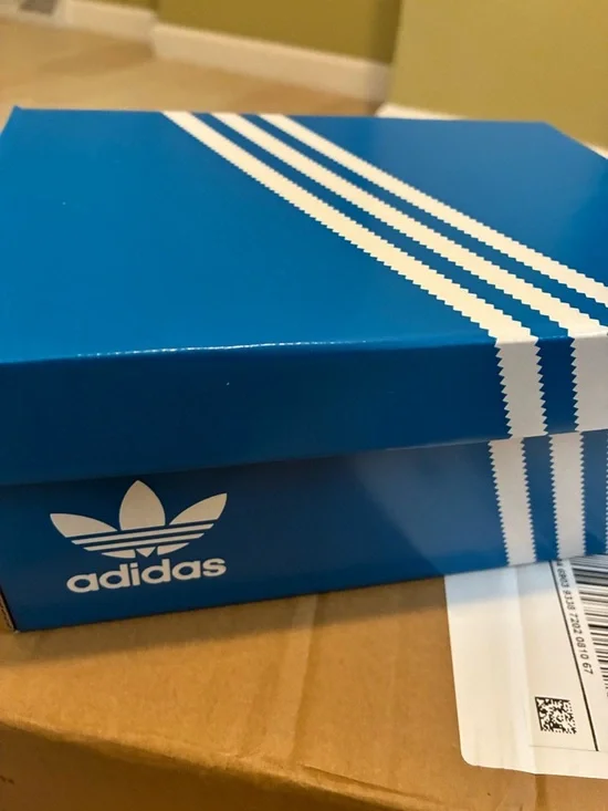 Adidas Kids' White & Black Superstar Sneakers with Side Strap - Picture 9 of 10